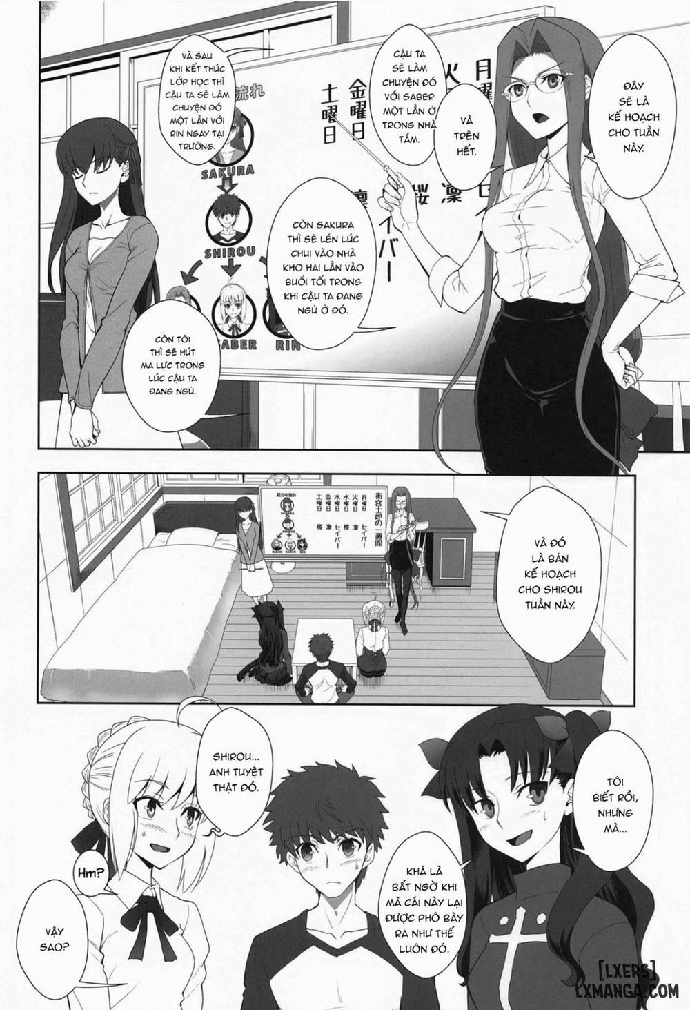 Emiya Shirou no Isshuukan Oneshot trang 6