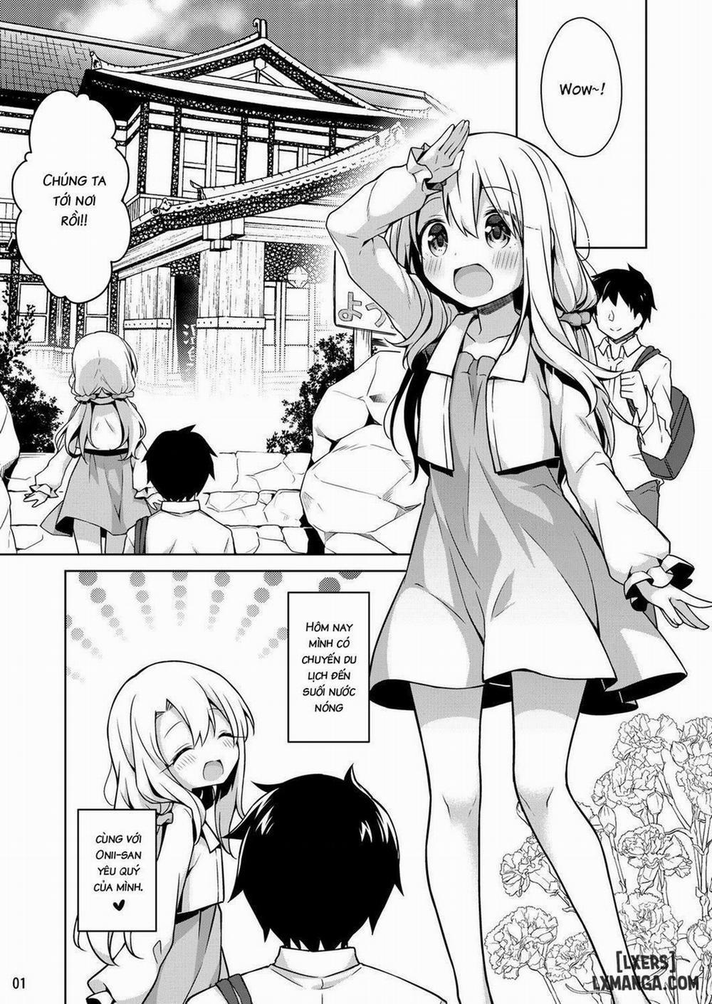 Entering The Hot Spring With Illya Oneshot trang 2