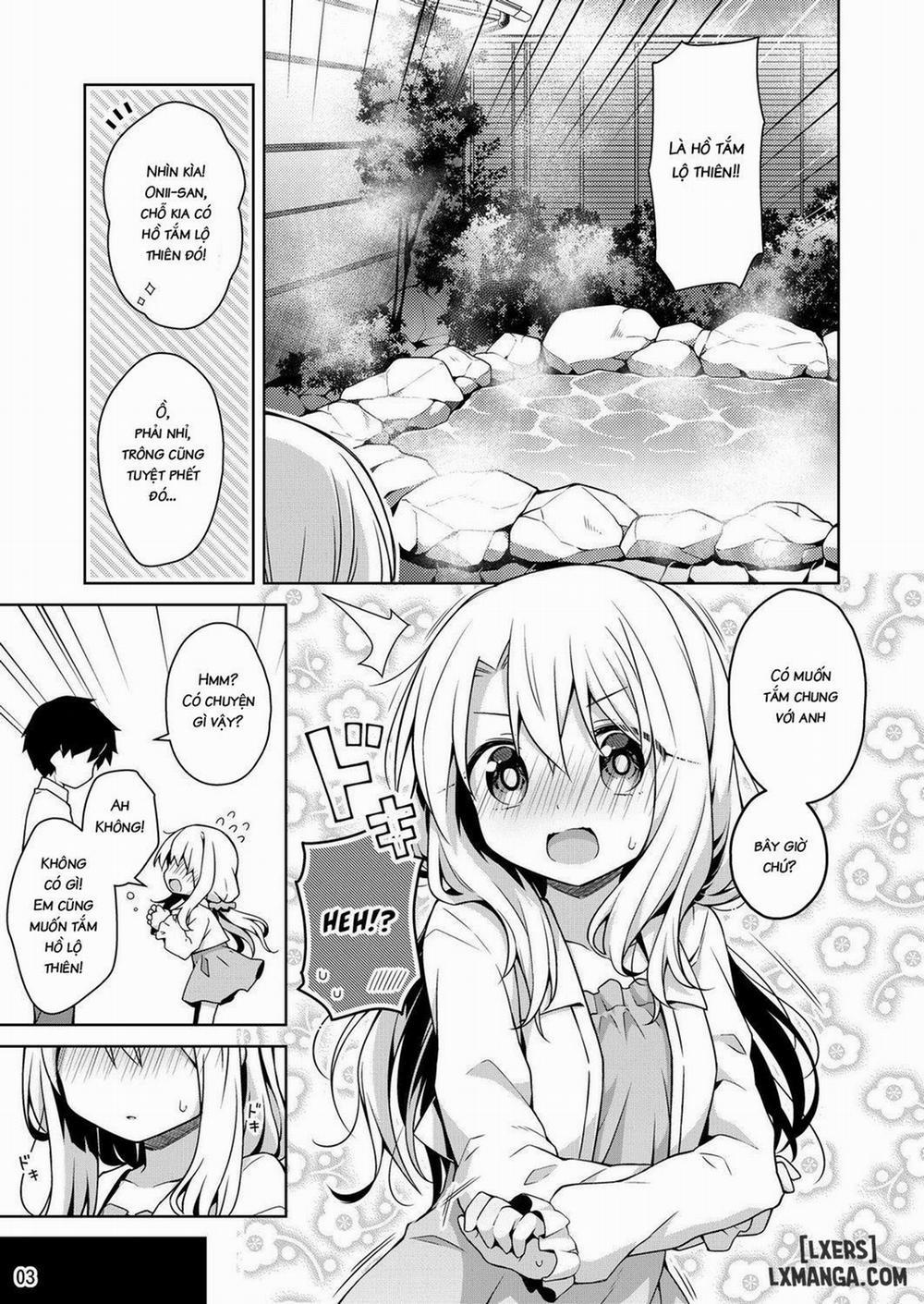 Entering The Hot Spring With Illya Oneshot trang 4