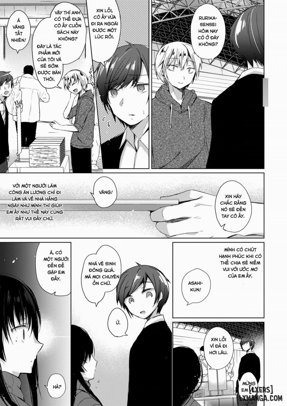 Ero Doujin Sakka no Boku no Kanojo wa Uwaki nante Shinai Oneshot trang 8