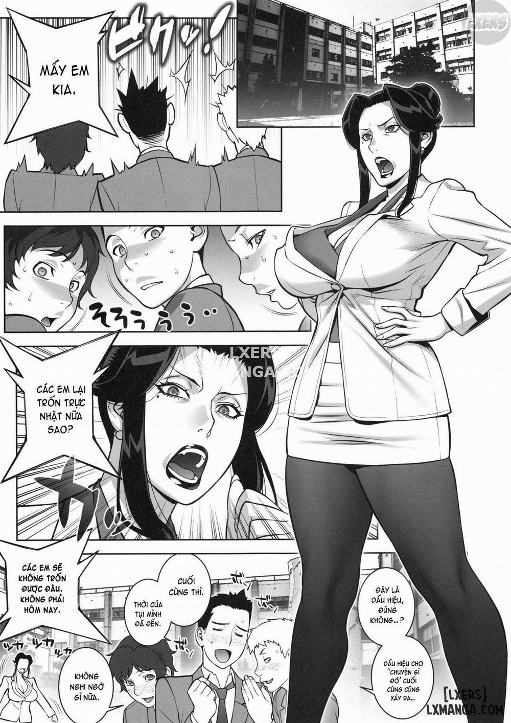 Etsuraku no Onna Rijichou ~Himitsu no Hokenshitsu Hen Oneshot trang 3