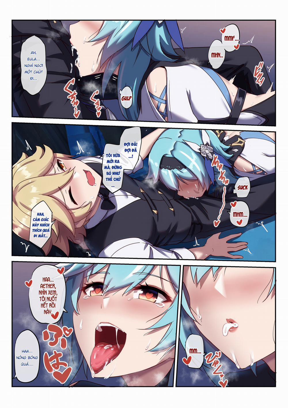 Eula say rượu Oneshot nuột trang 14