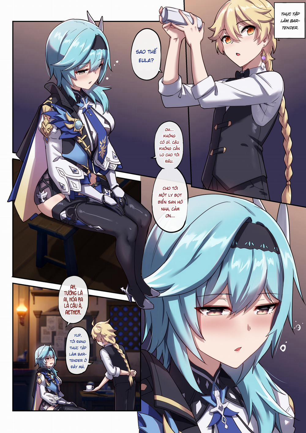 Eula say rượu Oneshot nuột trang 2