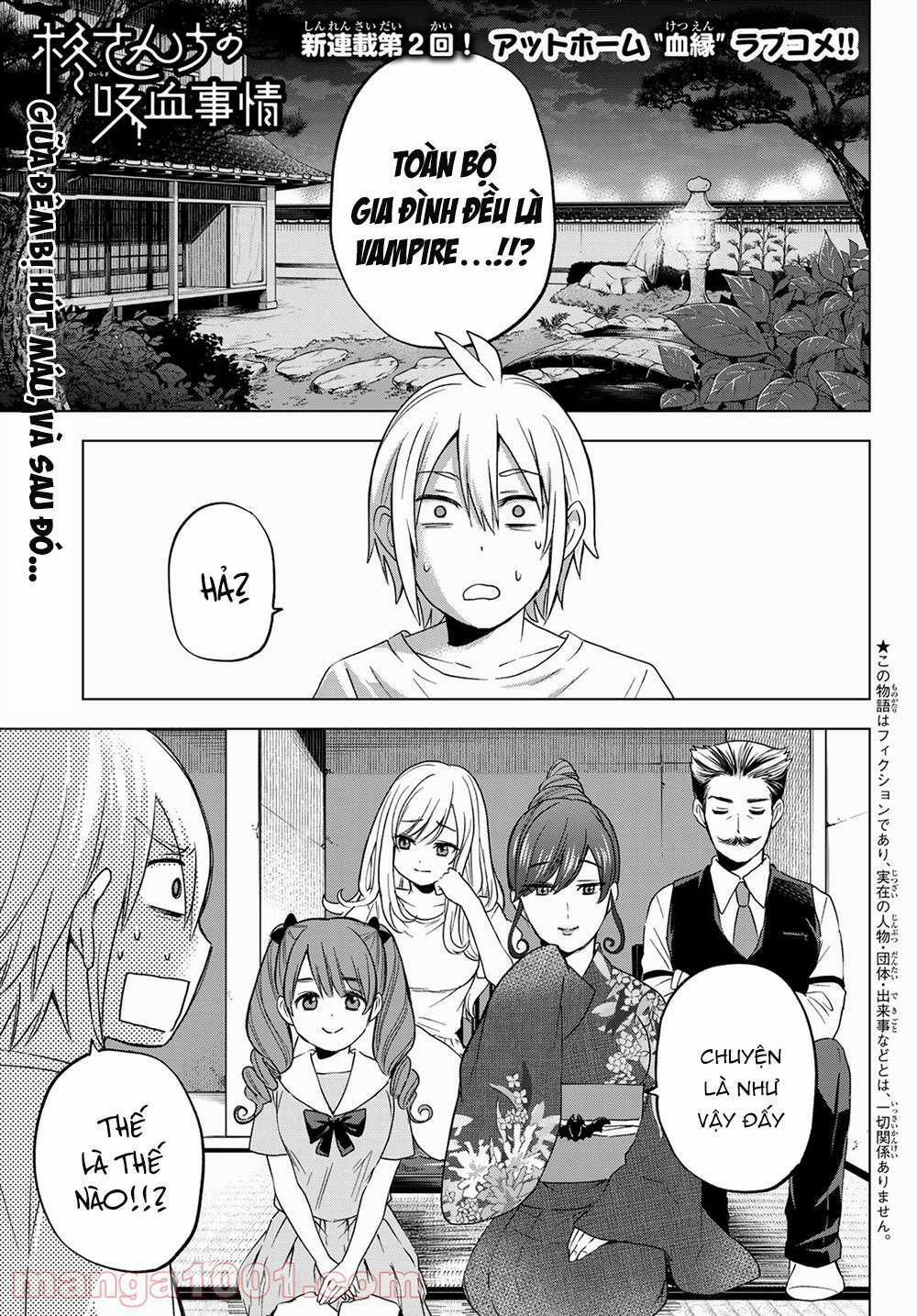 Every Day In A Vampire Family 2 trang 2