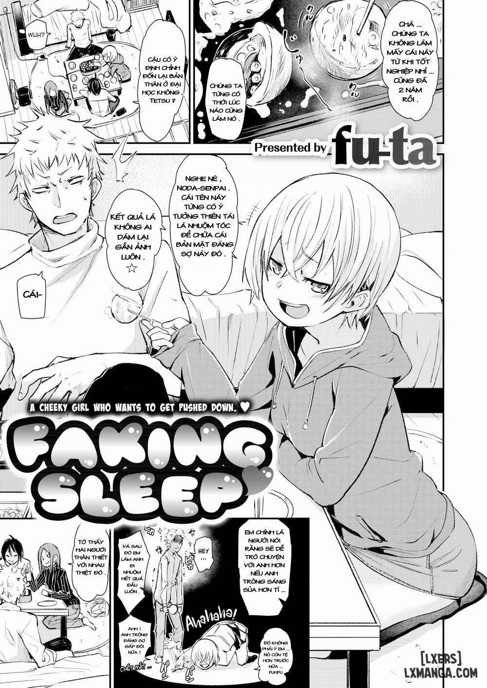Faking Sleep Oneshot trang 0