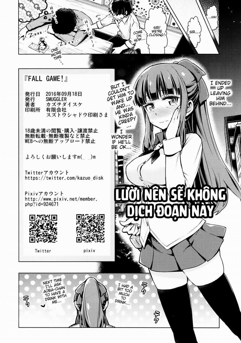 FALL GAME! (New Game) Oneshot trang 20