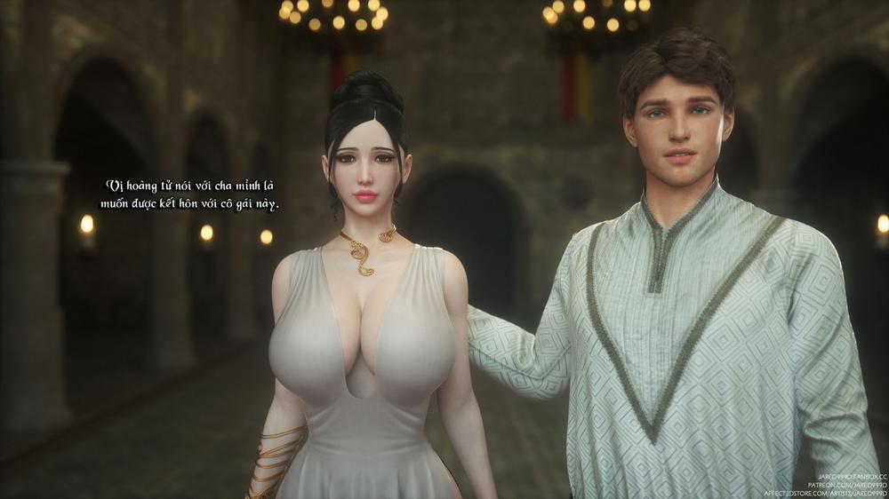 Fallen Lady Vol 1 - 0 3: Em phải là hoàng hậu của ta. trang 9