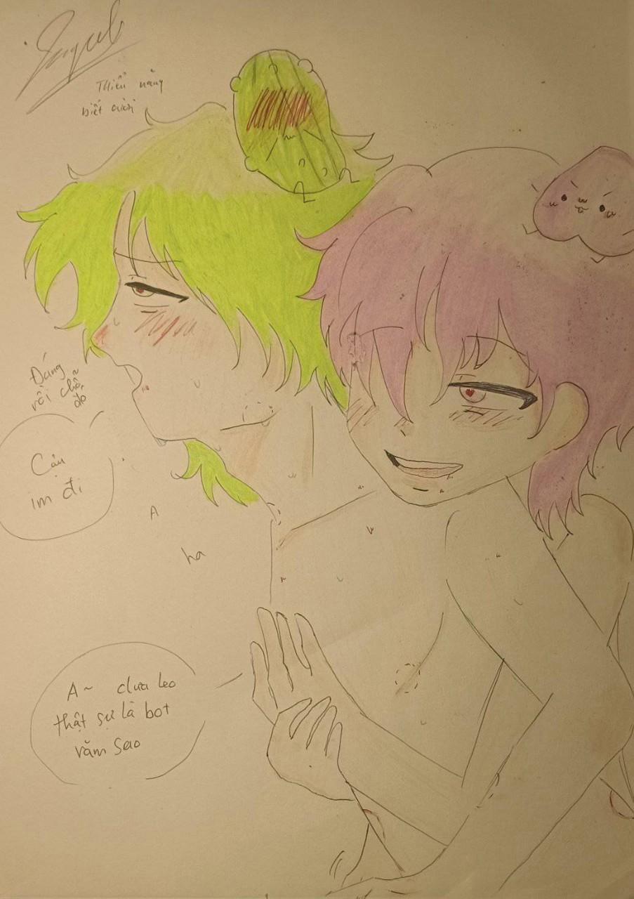 Fan Art Otp Qadc X Dưa Leo Truyện 3 TNBC trang 5