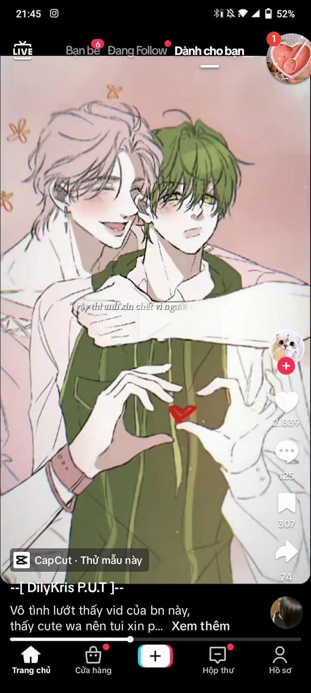 Fan Art Otp Qadc X Dưa Leo Truyện 5 trang 0
