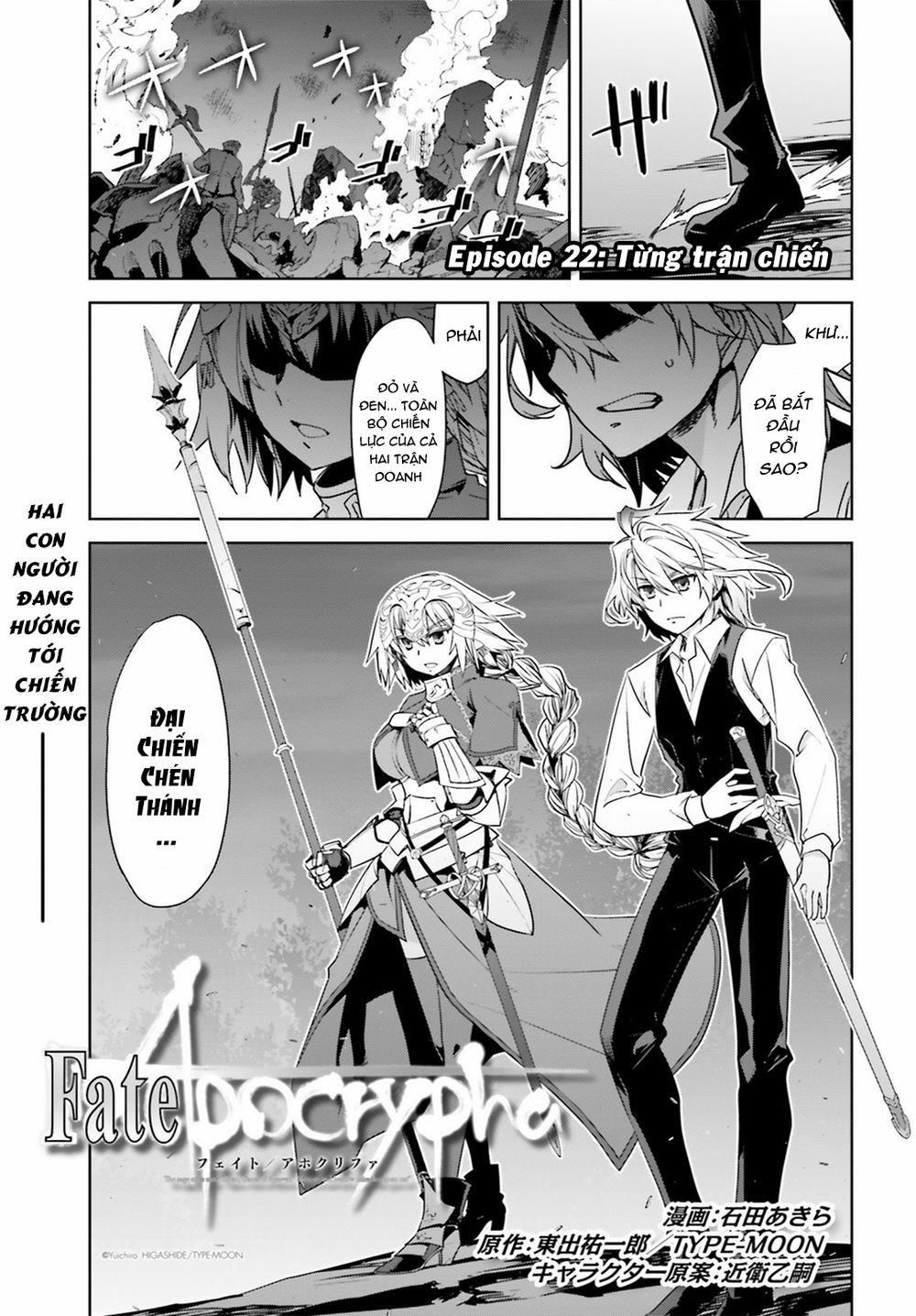 Fate/apocrypha 22 trang 1