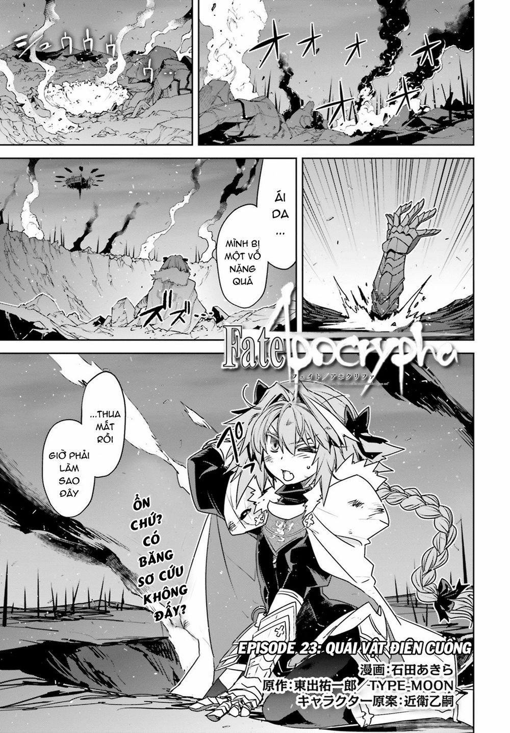 Fate/apocrypha 23 trang 1