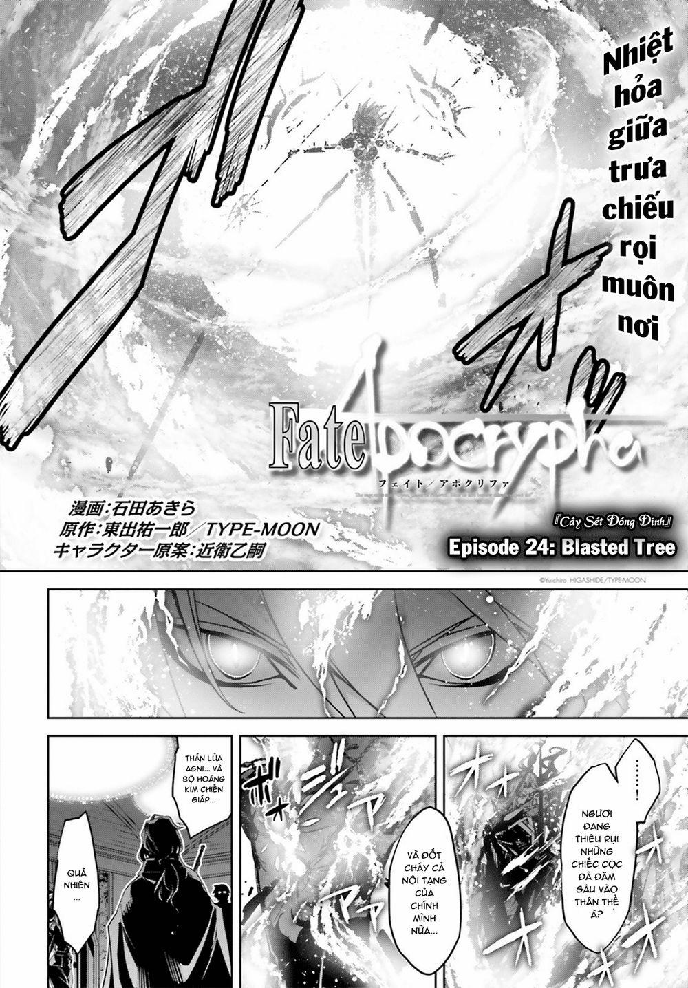 Fate/apocrypha 24 trang 1