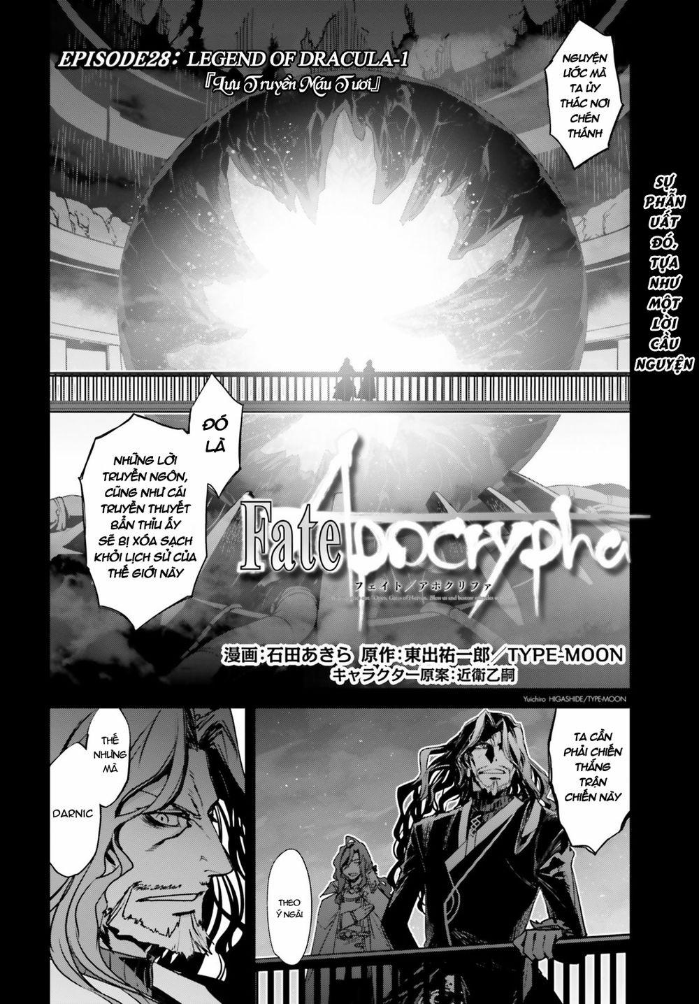 Fate/apocrypha 28 trang 1