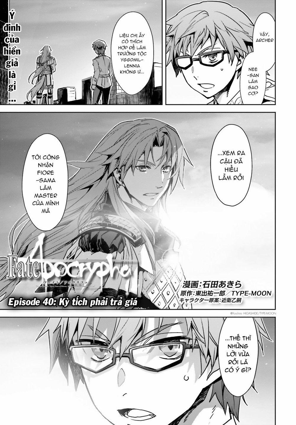 Fate/apocrypha 40 trang 1
