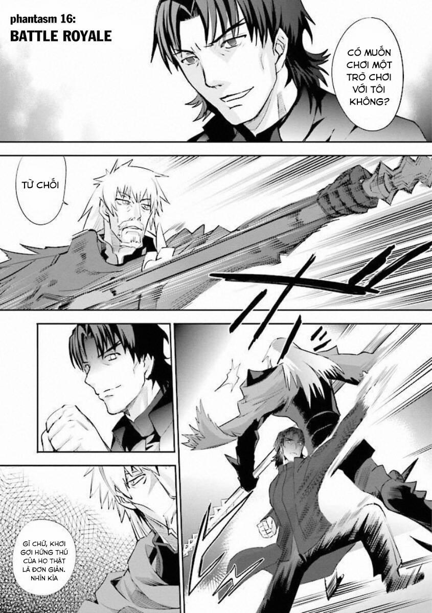 Fate/extra 0 Battle Royale trang 1