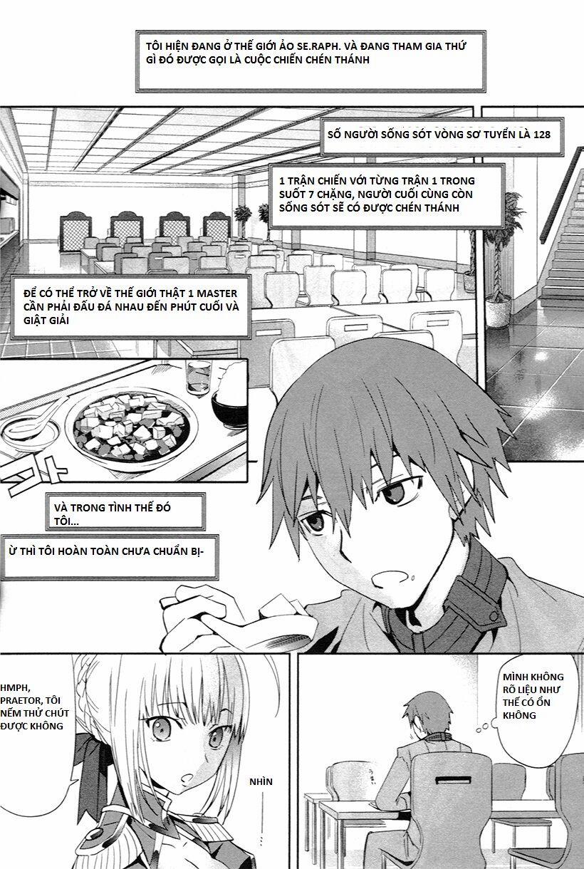 Fate/extra 3 trang 1