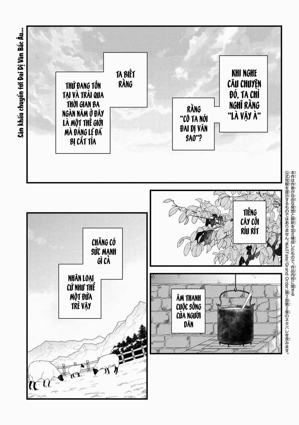 Fate/grand Order Chaldea Scrap 8 trang 1