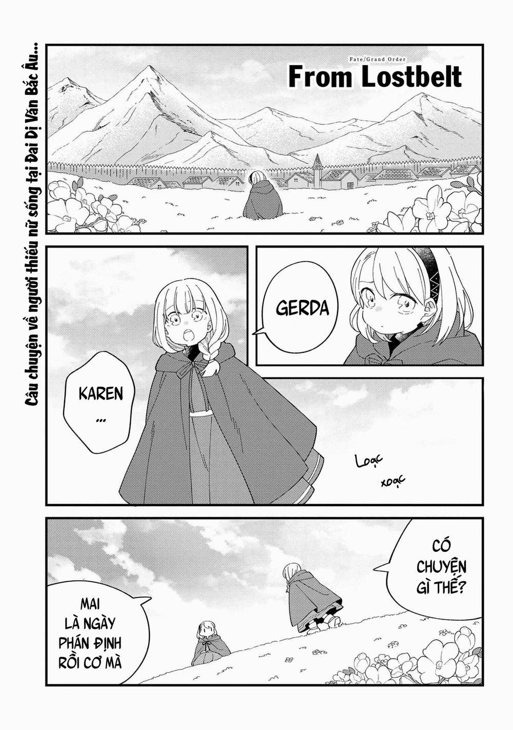 Fate/grand Order Chaldea Scrap 9 trang 1