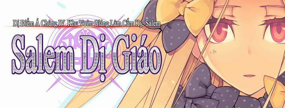 Fate/grand Order: Epic Of Remnant – Salem 10 trang 1