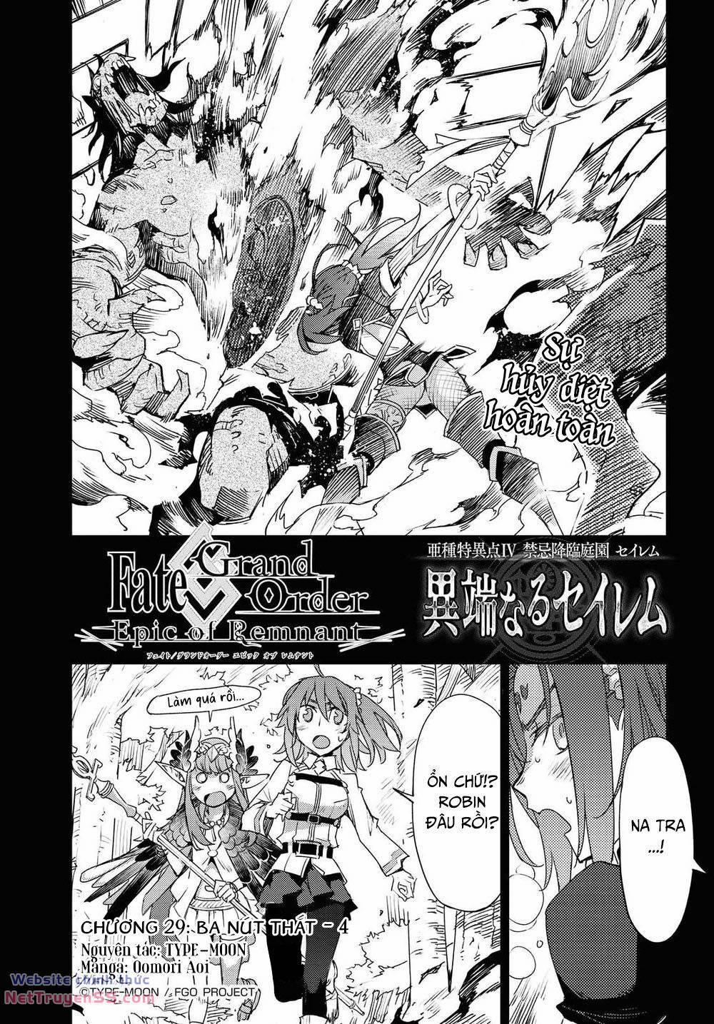 Fate/grand Order: Epic Of Remnant – Salem 29 trang 2