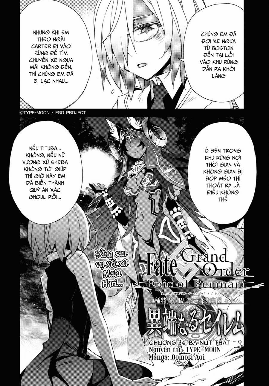 Fate/grand Order: Epic Of Remnant – Salem 34 trang 2