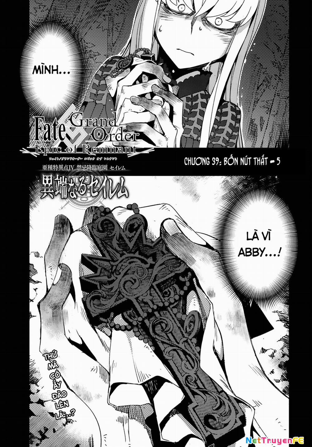 Fate/grand Order: Epic Of Remnant – Salem 39 trang 3