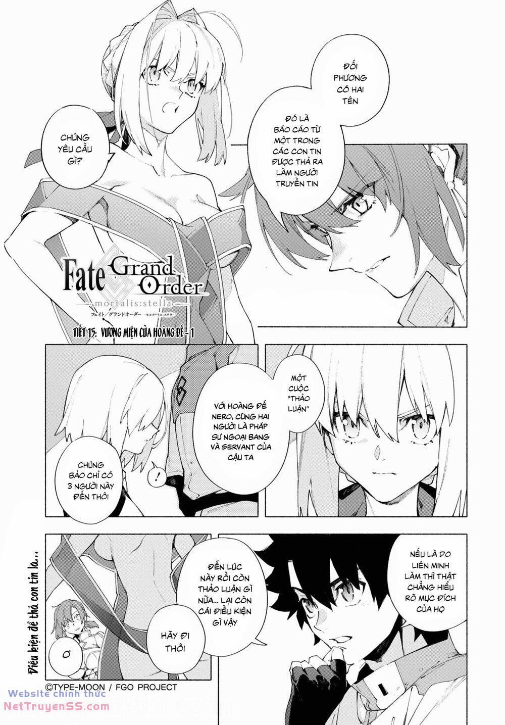 Fate/grand Order-Mortalis:stella 15.1 trang 1