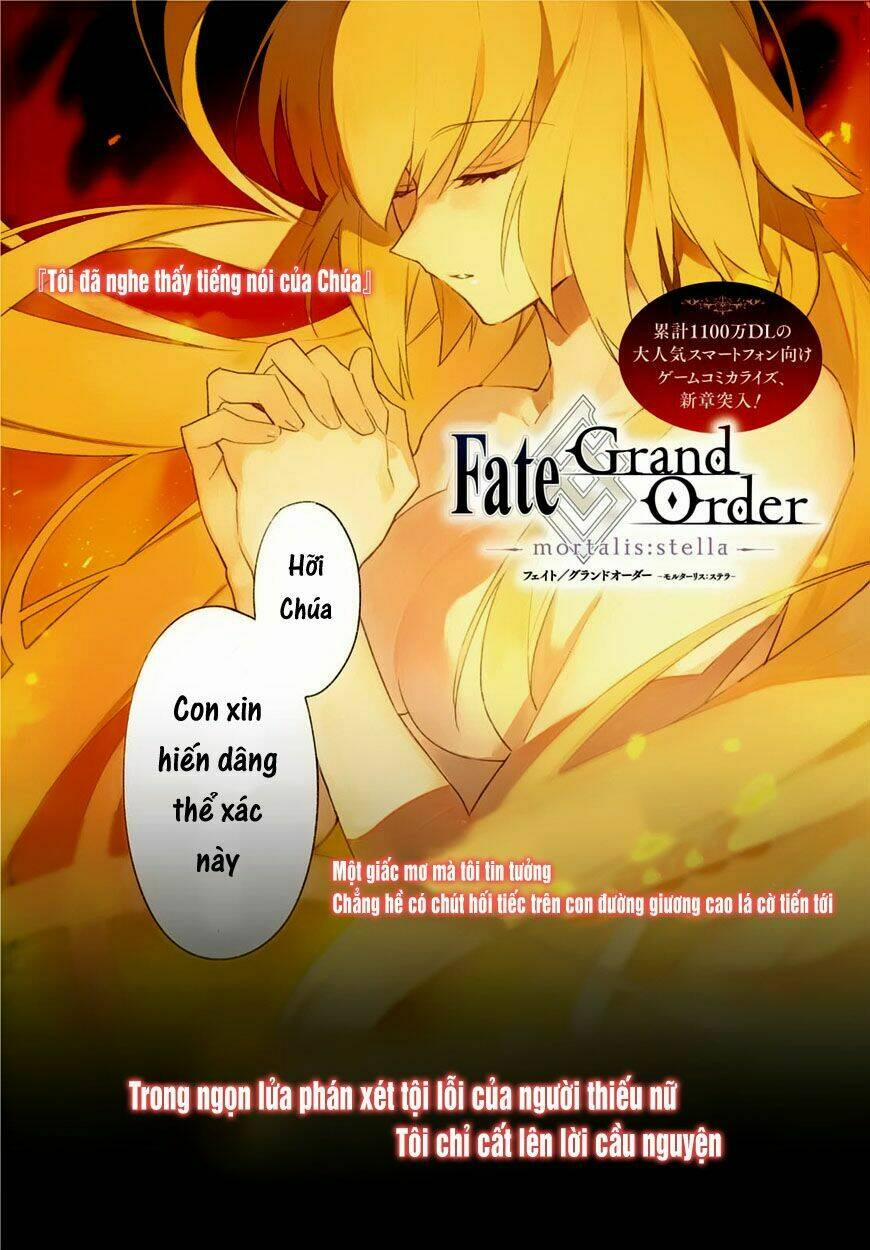 Fate/grand Order-Mortalis:stella 5 trang 1