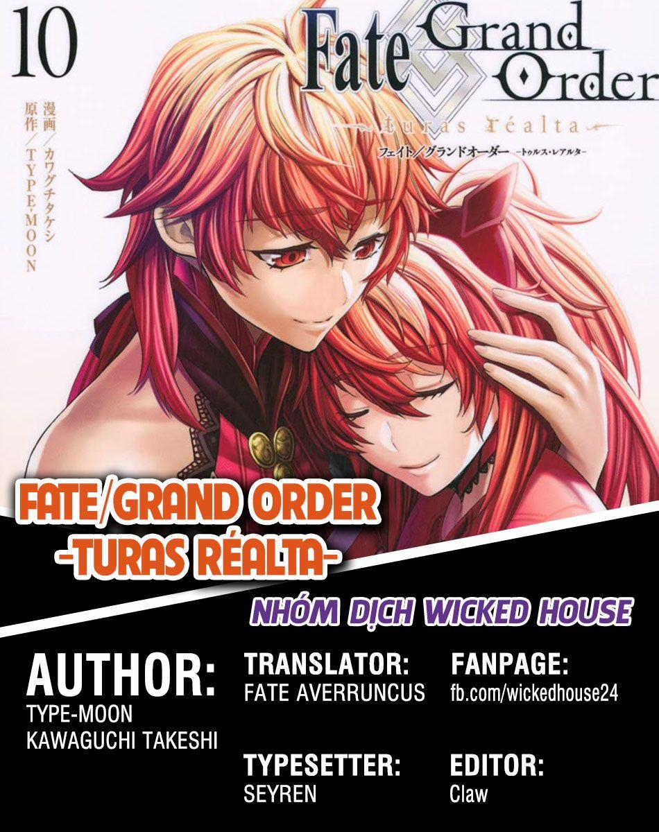 Fate/grand Order -Turas Realta- 0 Khúc tang ca của những anh hùng III trang 0