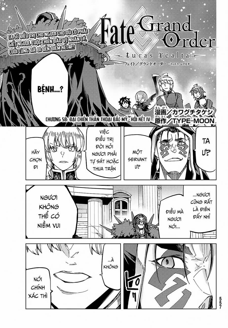 Fate/grand Order -Turas Realta- 58 trang 1