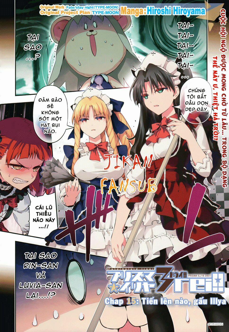 Fate/kaleid Liner Prisma Illya Drei! 15 trang 0