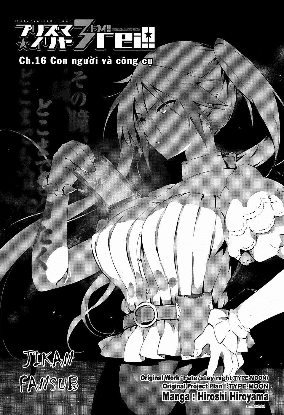 Fate/kaleid Liner Prisma Illya Drei! 16 trang 1