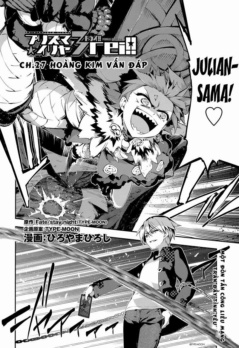 Fate/kaleid Liner Prisma Illya Drei! 27 trang 1