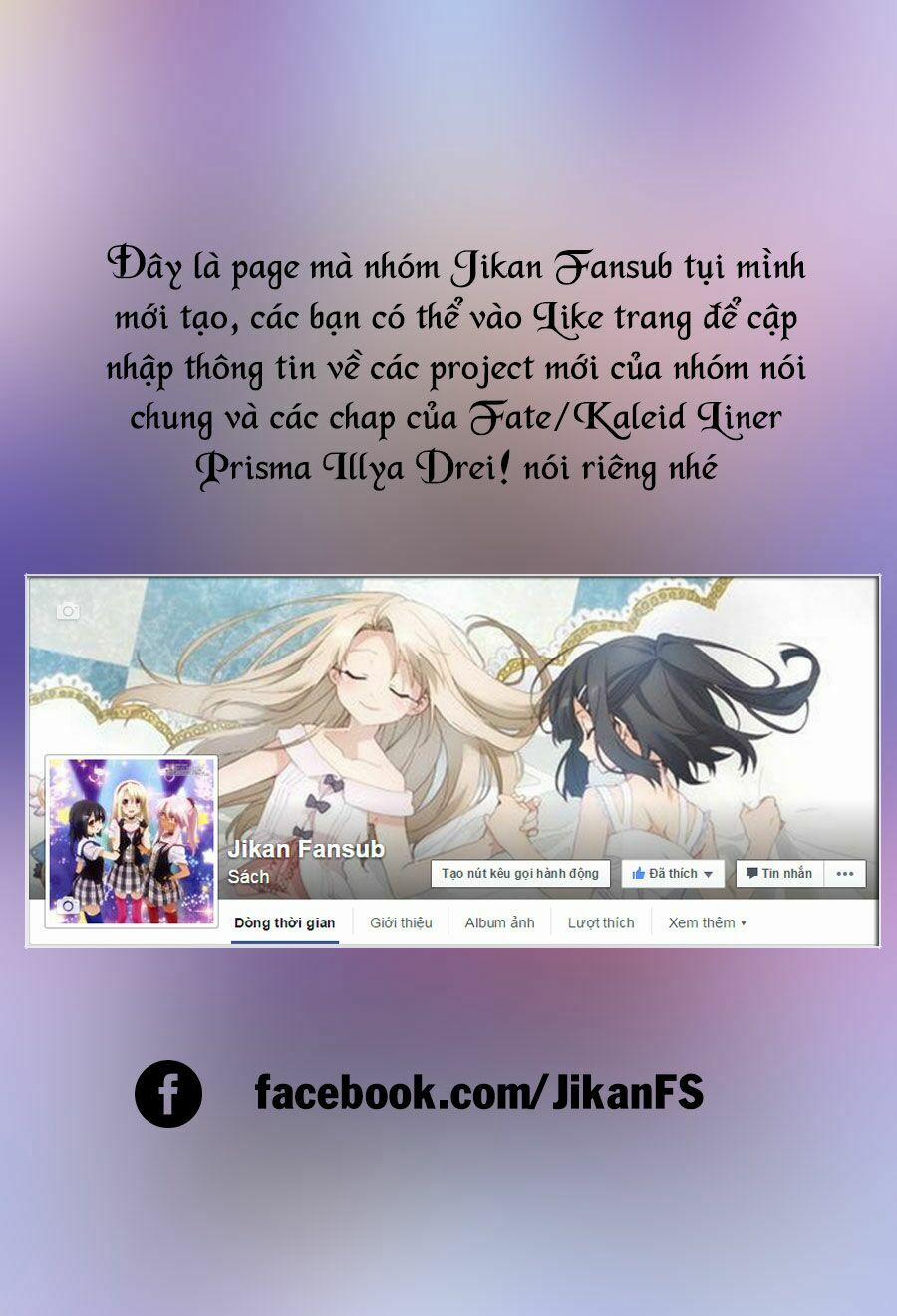 Fate/kaleid Liner Prisma Illya Drei! 32 trang 0