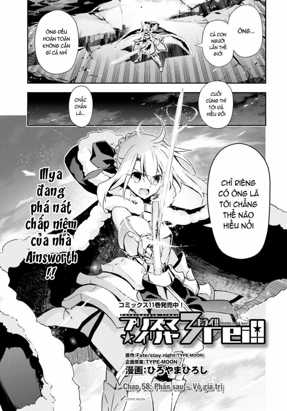 Fate/kaleid Liner Prisma Illya Drei! 59 trang 1