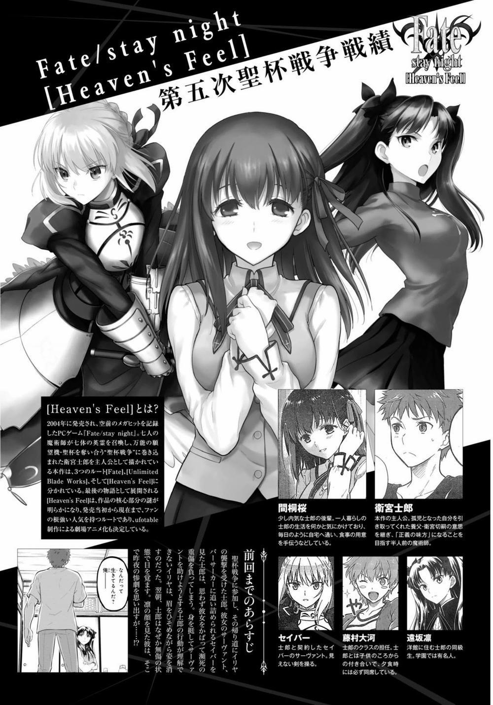 Fate/stay Night Heaven's Feel 12 trang 0