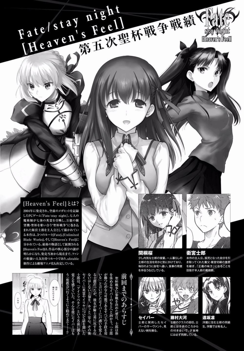 Fate/stay Night Heaven's Feel 14 trang 0