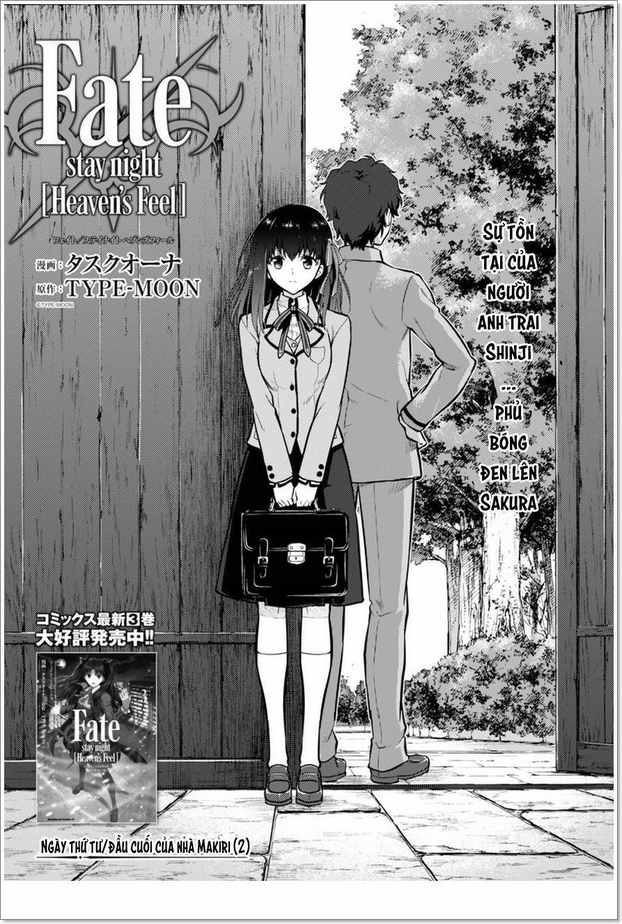 Fate/stay Night Heaven's Feel 18 trang 0