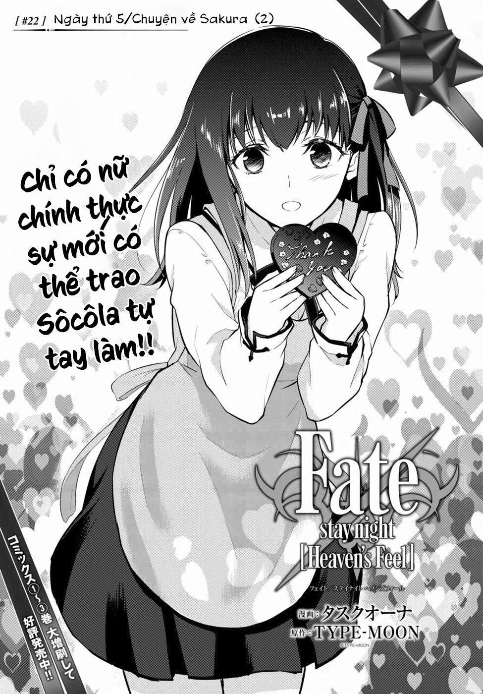 Fate/stay Night Heaven's Feel 22 trang 1