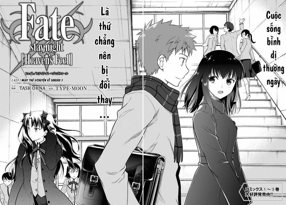 Fate/stay Night Heaven's Feel 23 trang 1