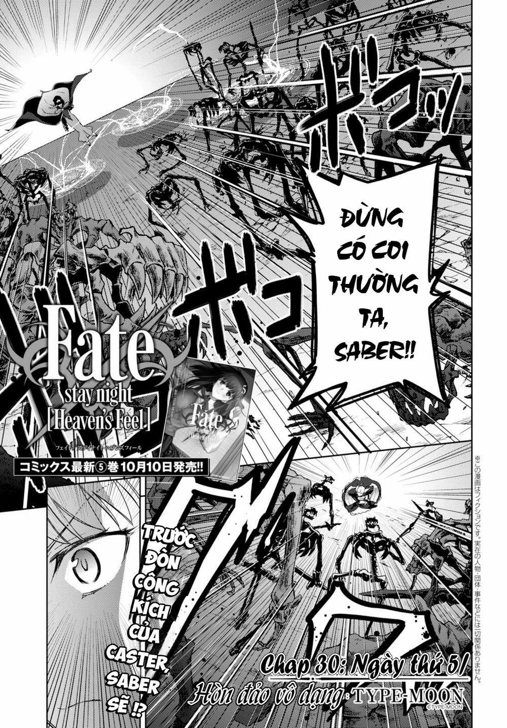 Fate/stay Night Heaven's Feel 30.1 trang 0