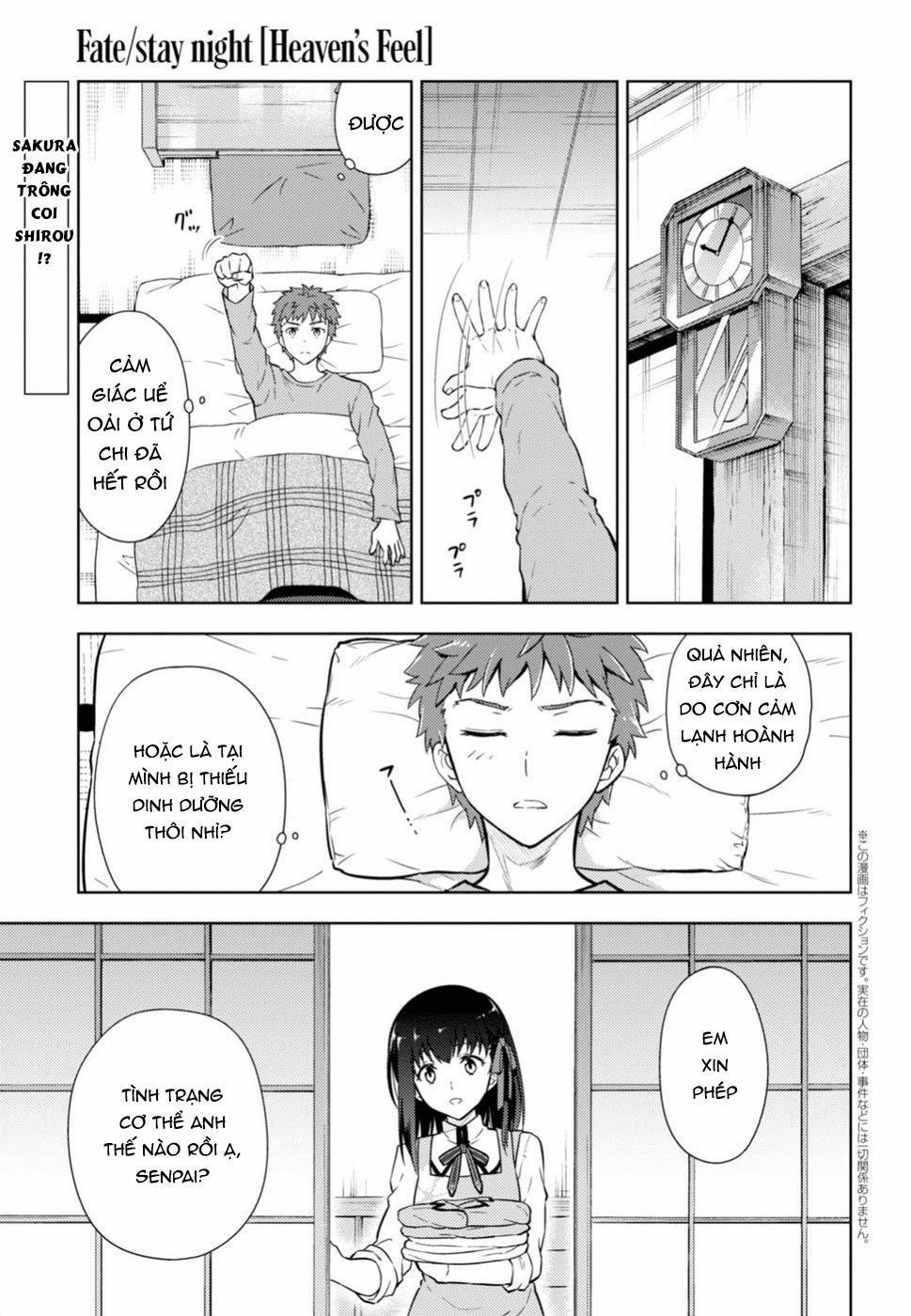 Fate/stay Night Heaven's Feel 33 trang 0