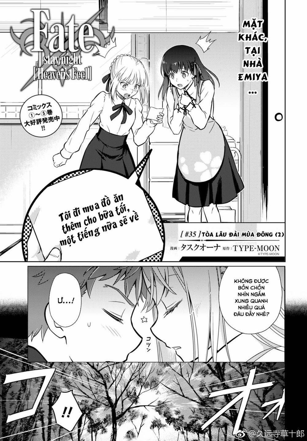 Fate/stay Night Heaven's Feel 35 trang 0
