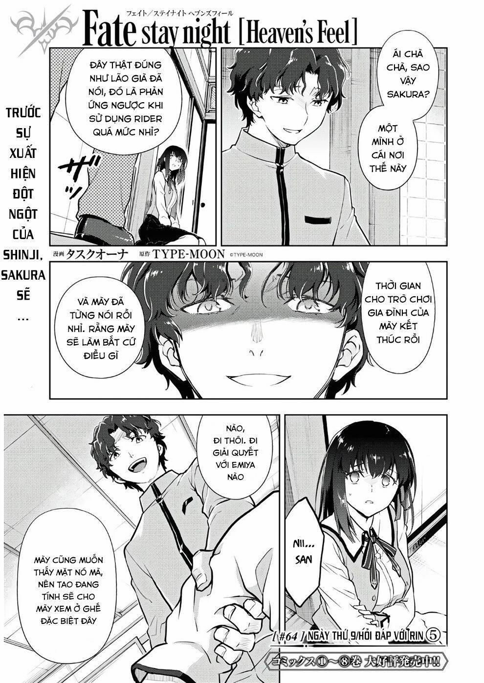 Fate/stay Night Heaven's Feel 64 trang 1