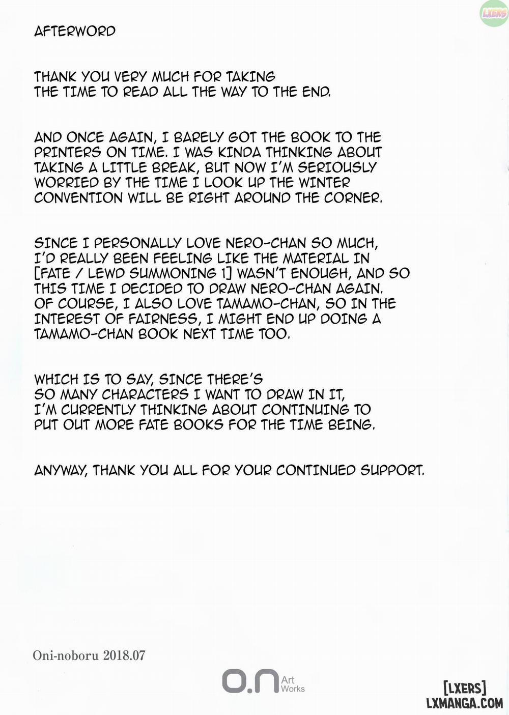 FateLewd Summoning 3 Oneshot trang 17