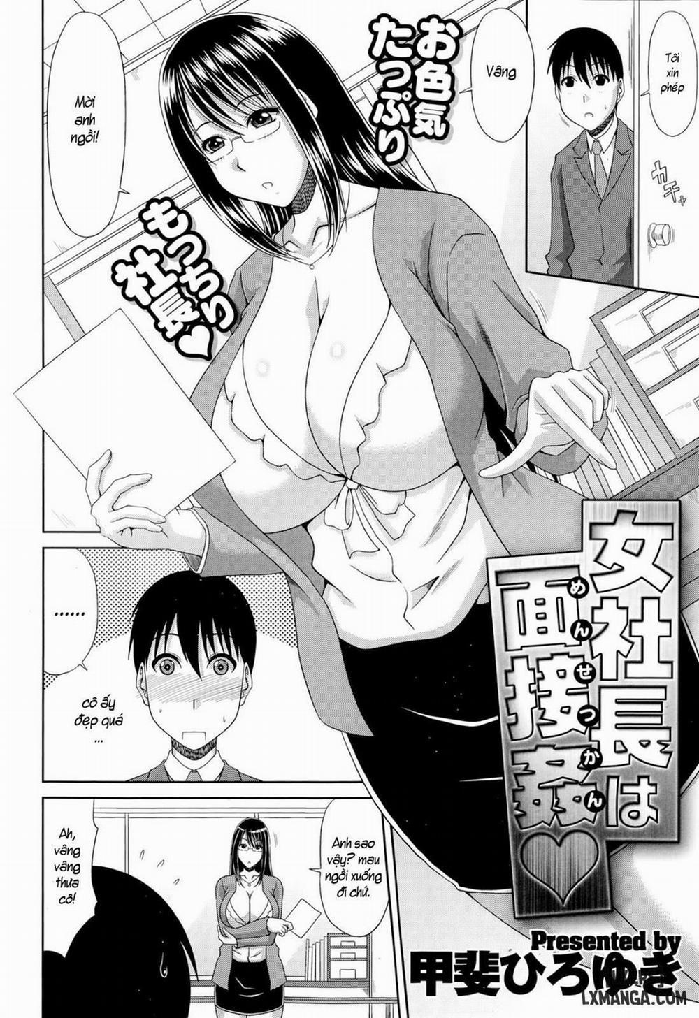 Female President’s Seductive Interview Oneshot trang 1