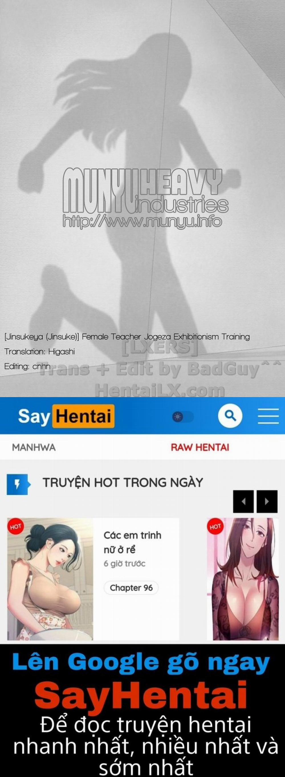 Female Teacher Jogeza Exhibitionism Training 1 trang 49