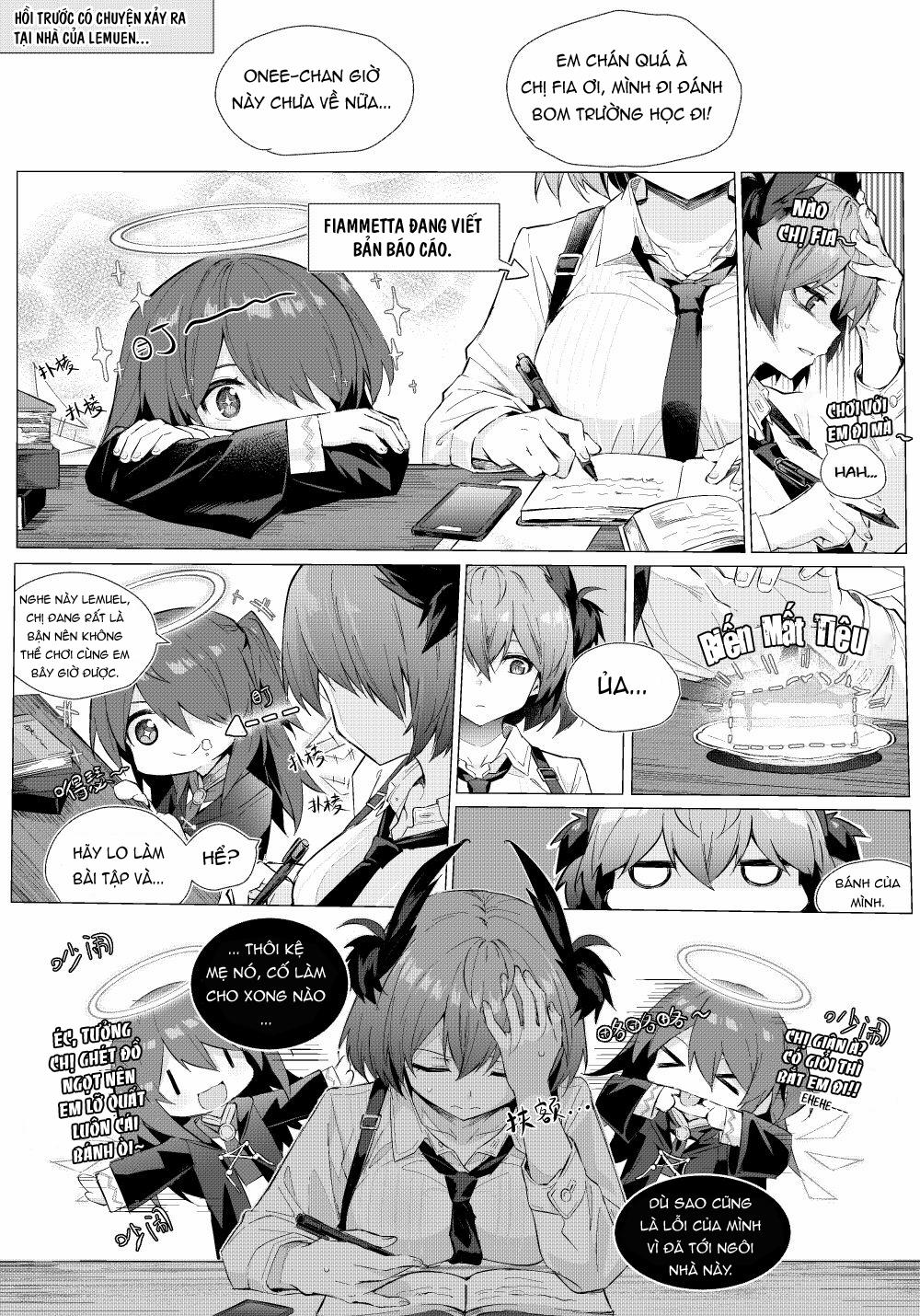 FiammettaxExusiai short story Oneshot trang 1