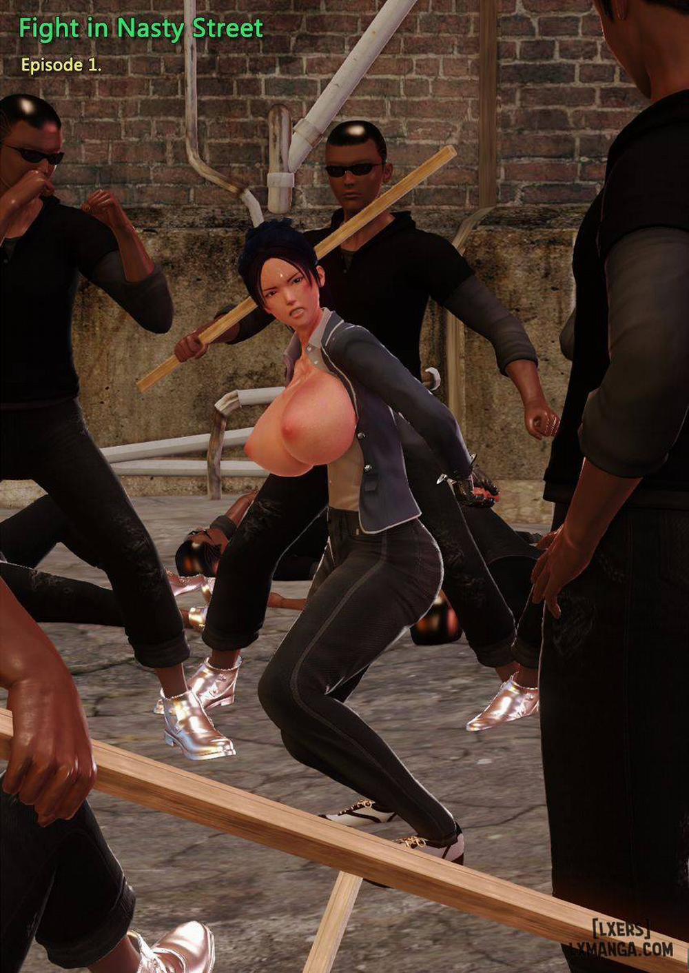 Fight in Nasty Street 1 trang 9