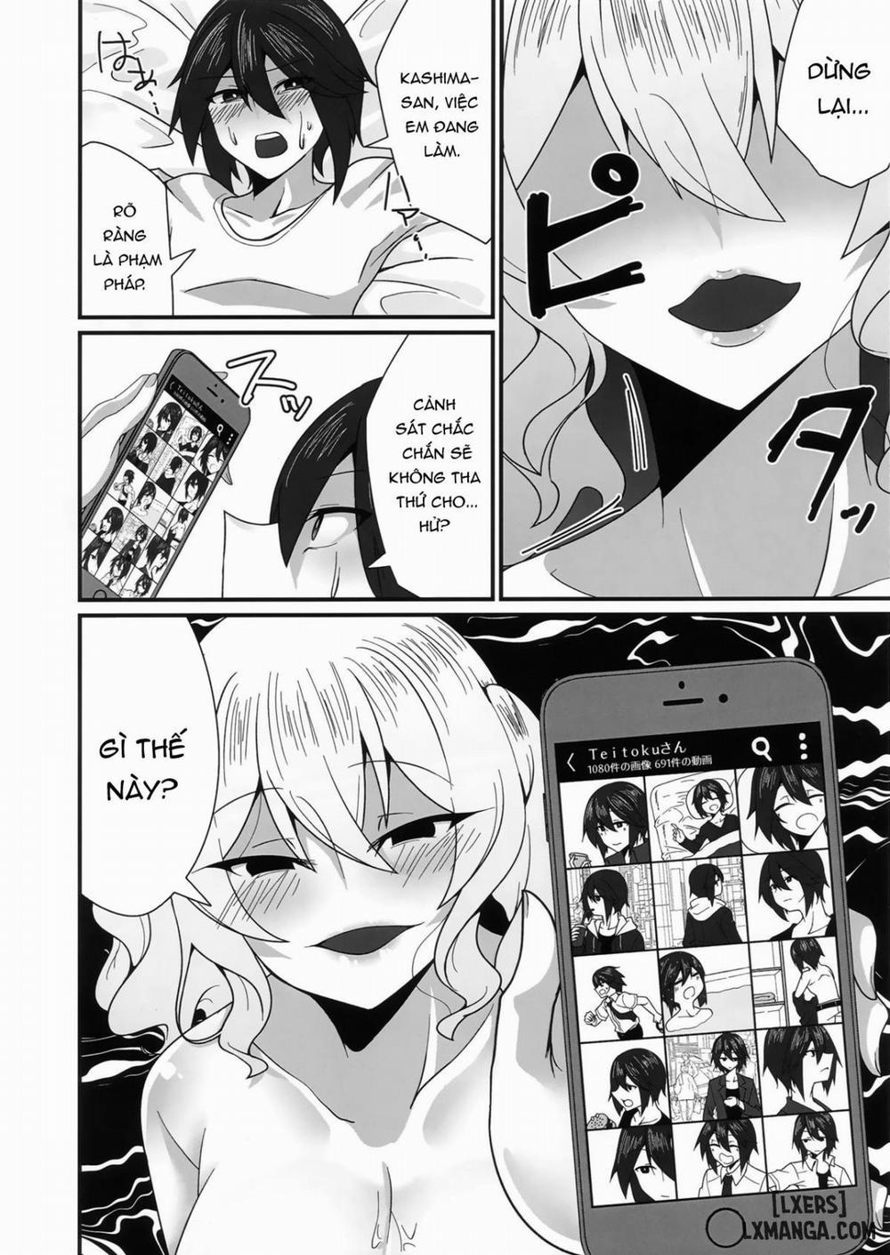 Follower de Stalker no Kashima-san ni Off-kai no Ato Gyaku Rape sareru Hon Oneshot trang 12